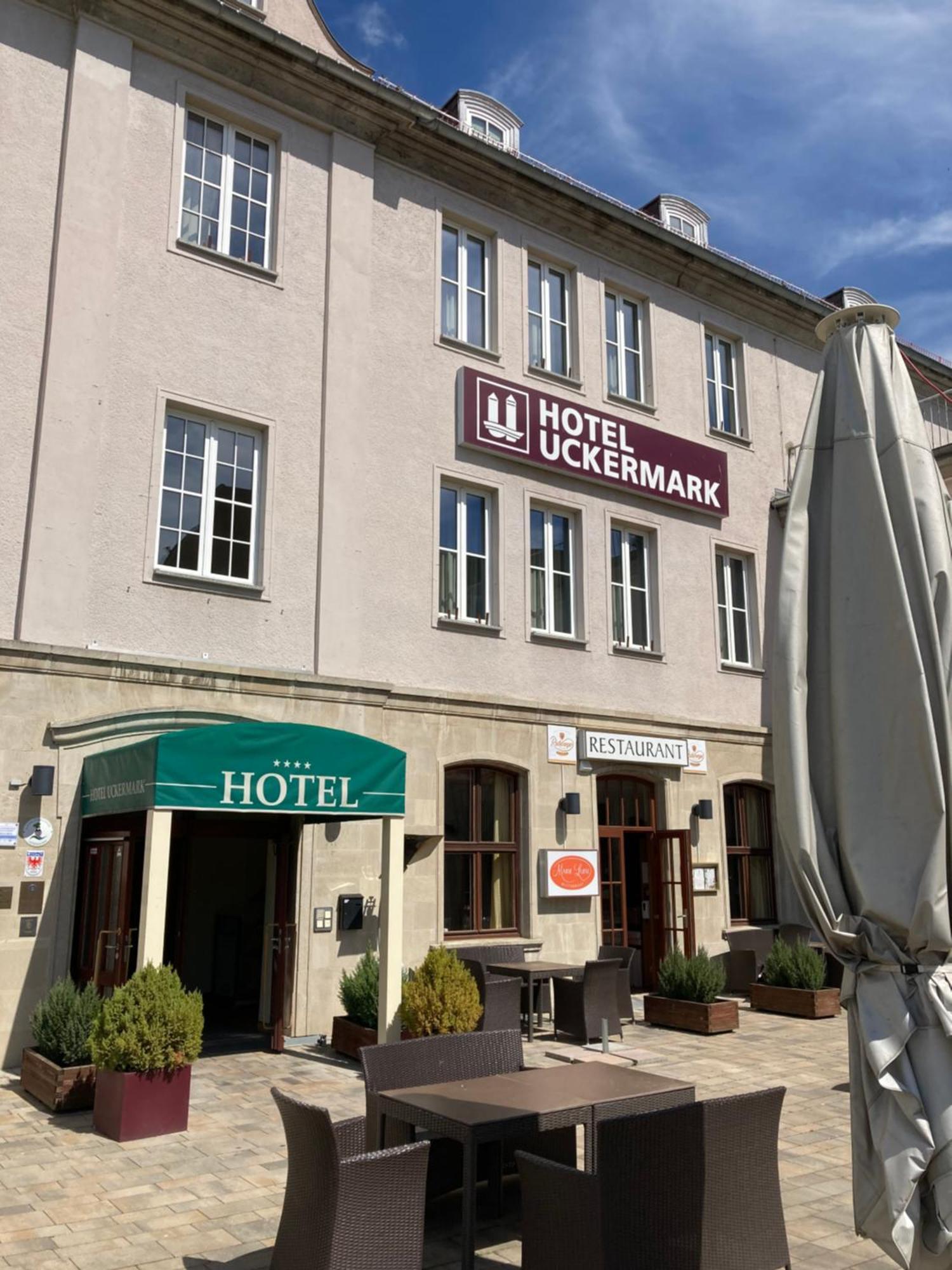 Hotel Uckermark Prenzlau Exterior foto